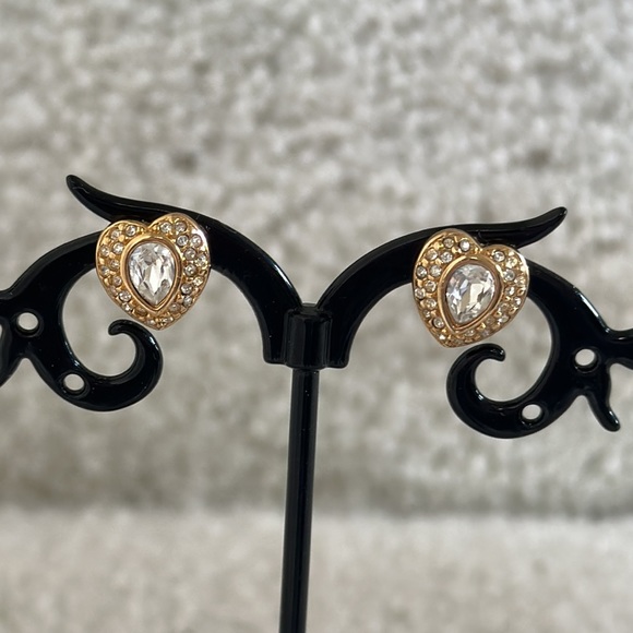 Vintage Swarovski (S.A.L.) Heart Necklace & Earrings - Picture 8 of 15